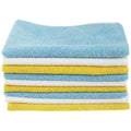 Amazon Basics Microfiber Cleaning Cloths, Non-Abrasive, Reusable and W - 36 Pack