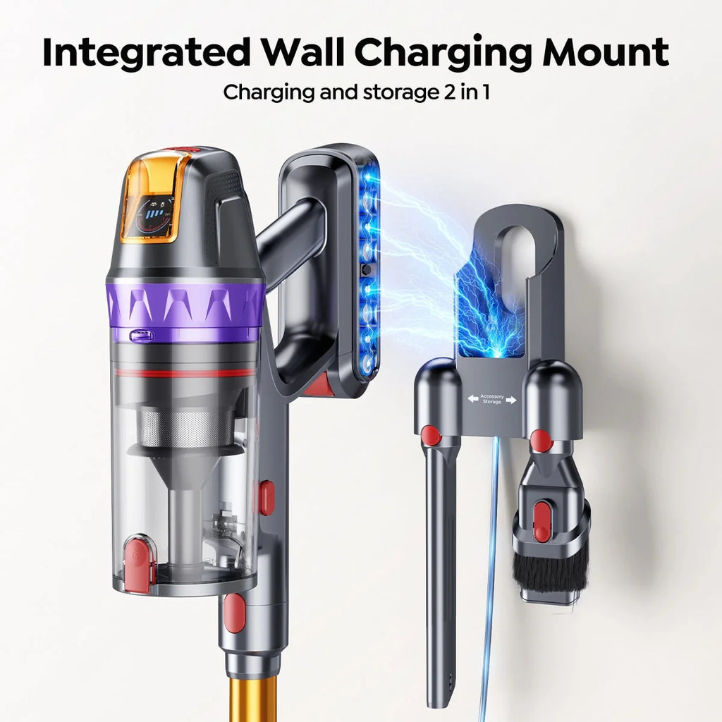 Buture VC90 Cordless Vacuum | 650W 55KPA, Auto Floor Detection