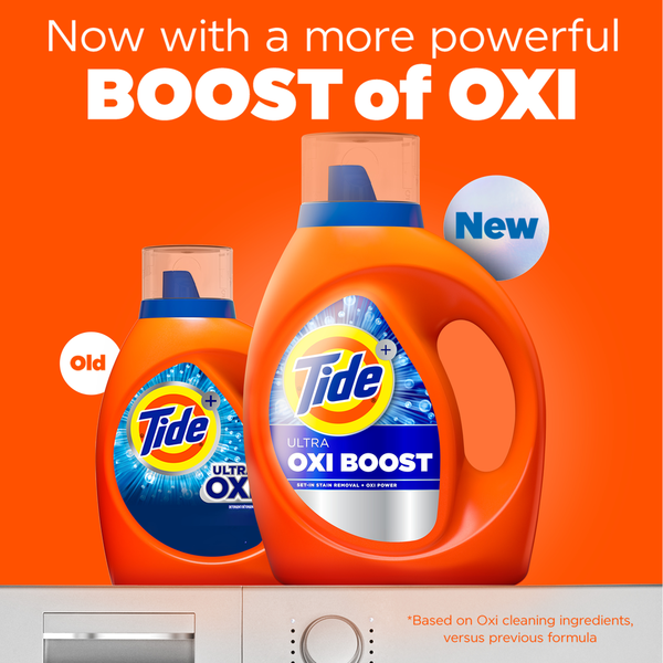Tide Ultra Oxi Boost Liquid Laundry Detergent